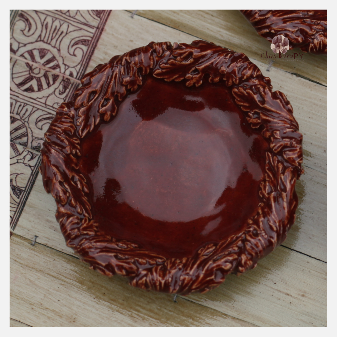 Handmade Ceramic Appetizer Plates