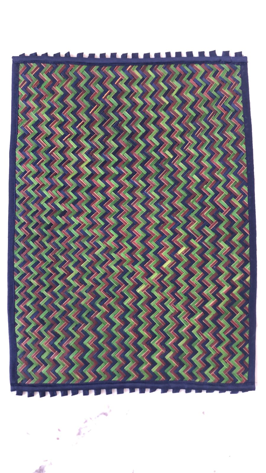 Screw Pine Placemats Blue Color
