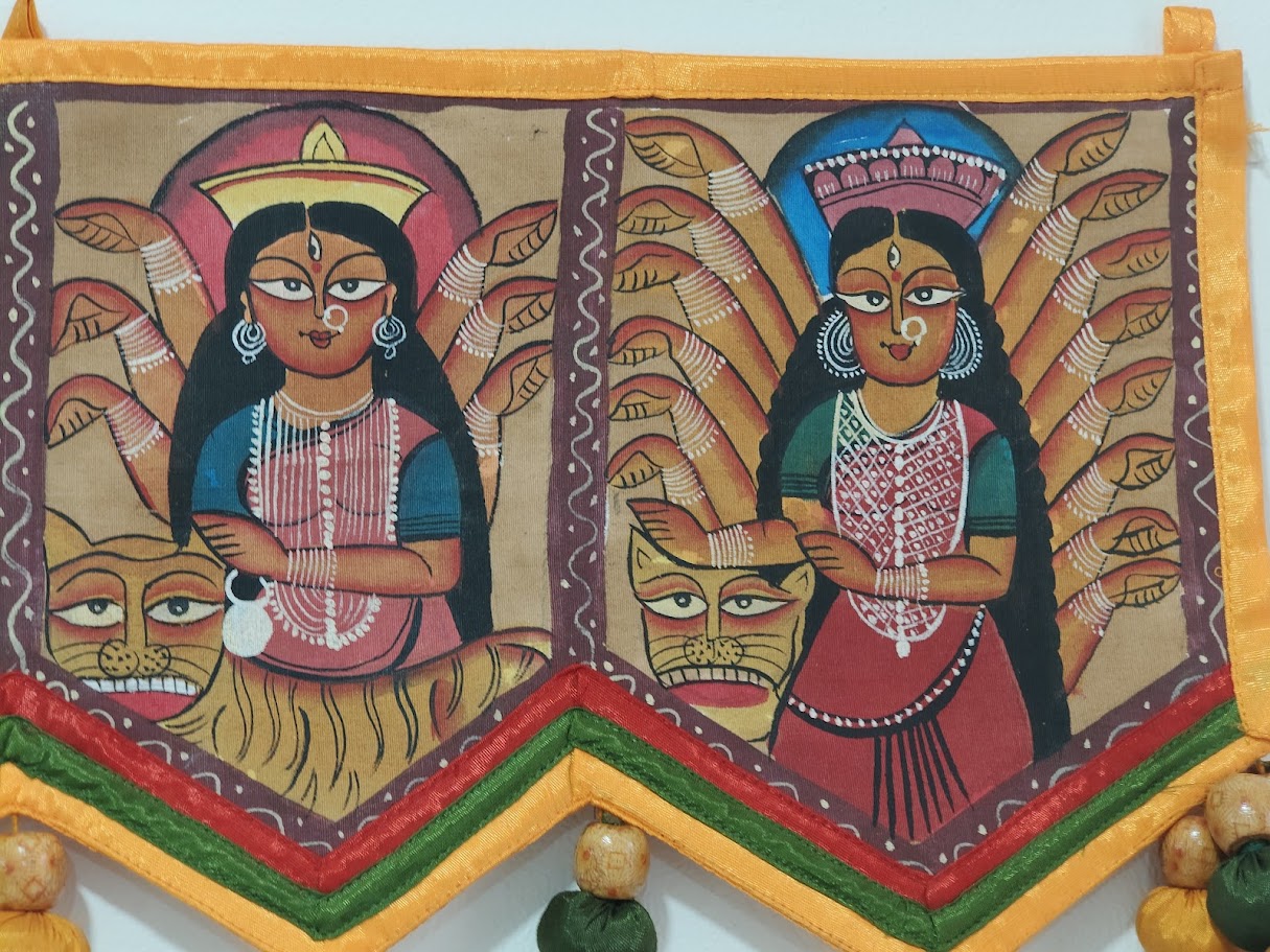Kali Ghat Hand Printed Bandarwal
