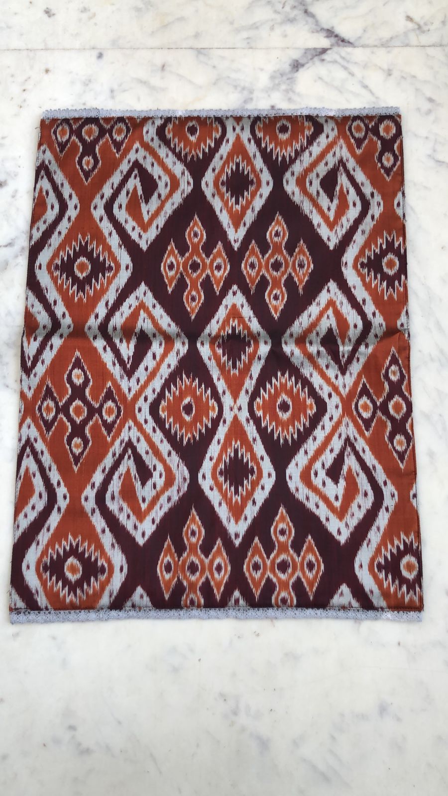 Ikat Placemats Maroon Color