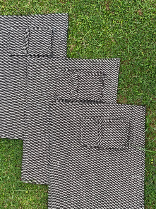 Handloom Placemats with Cutlery Pockets