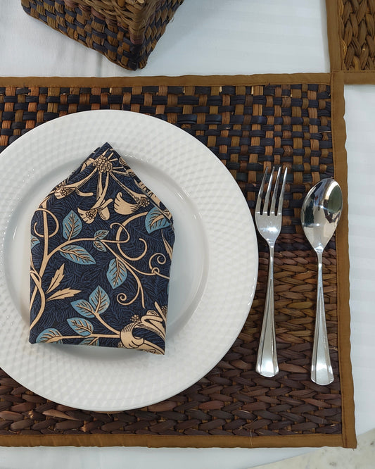 Water Reed Placemats (Brown & Black Color)