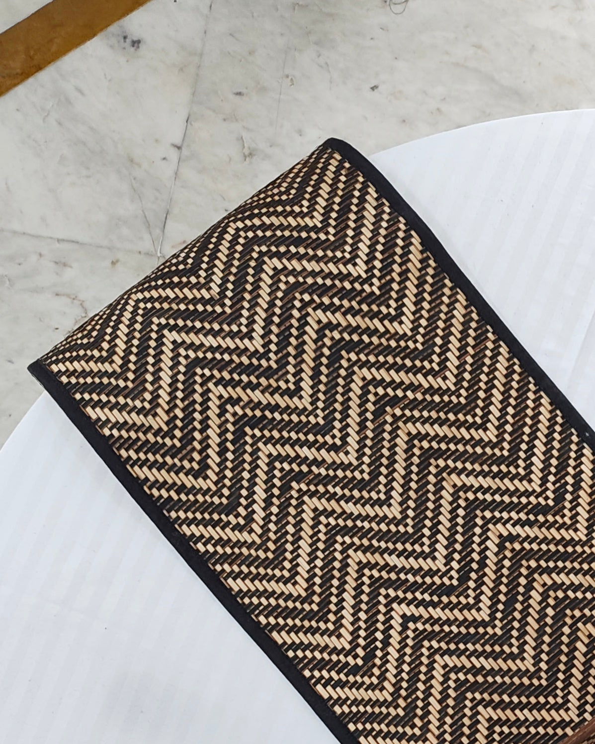 Shital Patti Runner (Brown & Black Color)